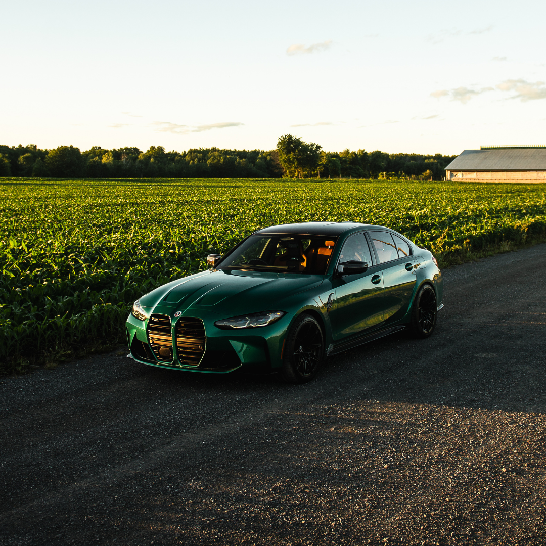 BMW M3 Competition — Green