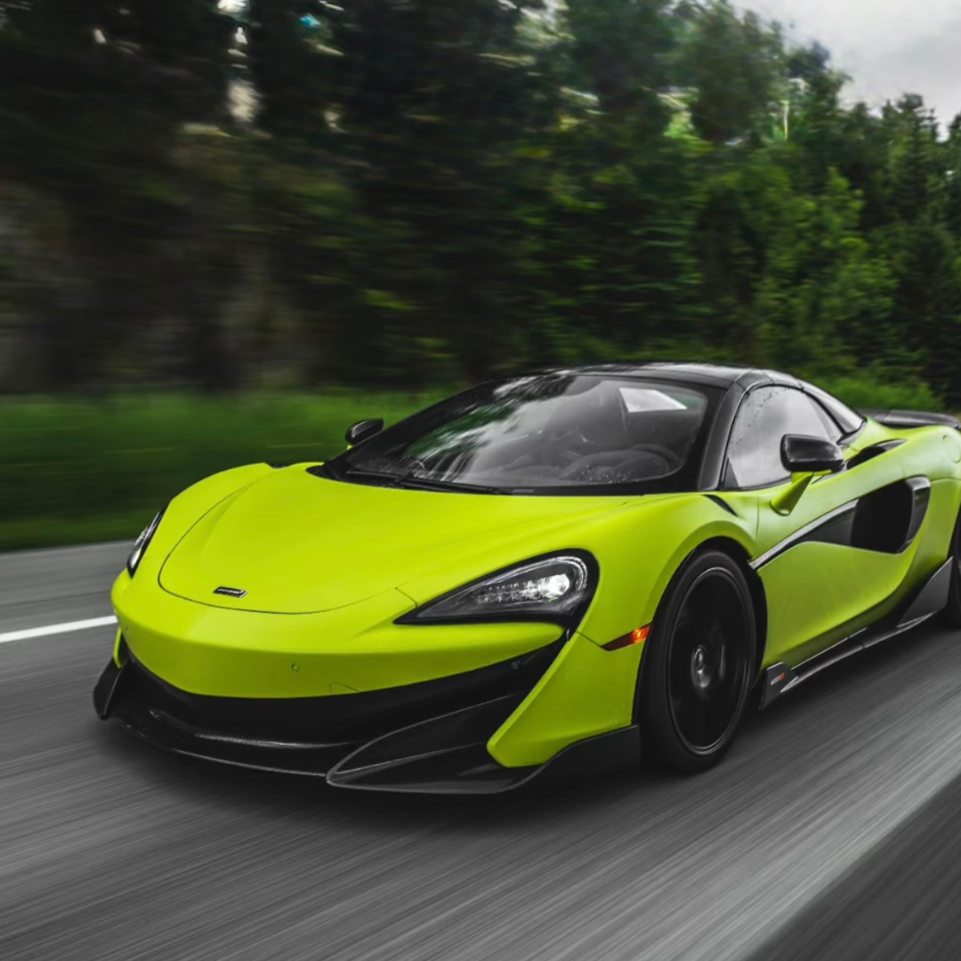 McLaren 600LT Spider — Yellow