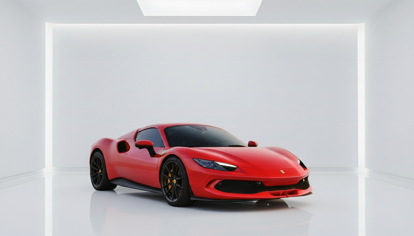 Ferrari 296 GTS Spyder — Red