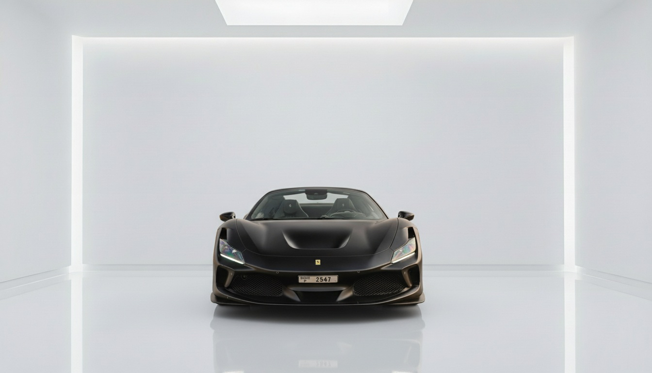 Ferrari F8 Tributo Spyder — Black