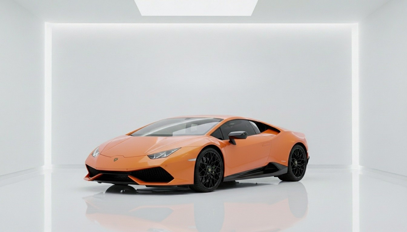 Lamborghini Huracán Evo Coupé — Orange