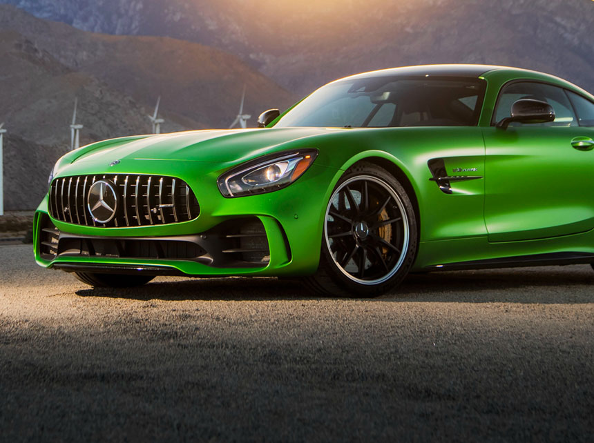 Mercedes-AMG GTR — Green