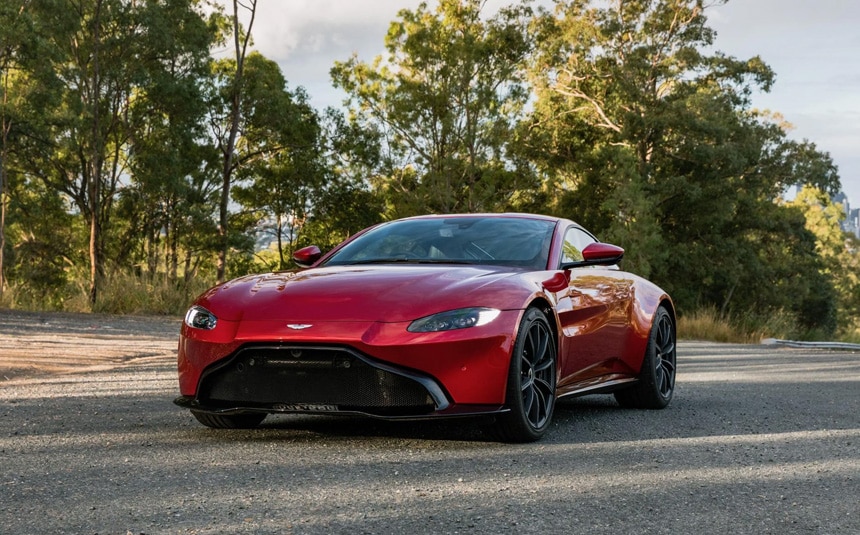 Aston Martin Vantage — Red