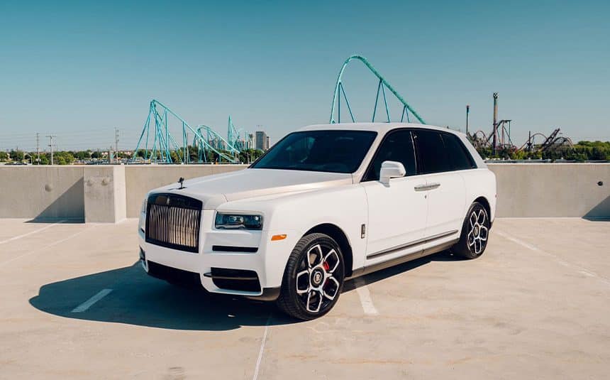 Rolls-Royce Cullinan — White