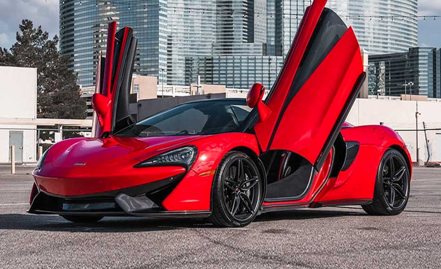 McLaren 570S Spider — Red