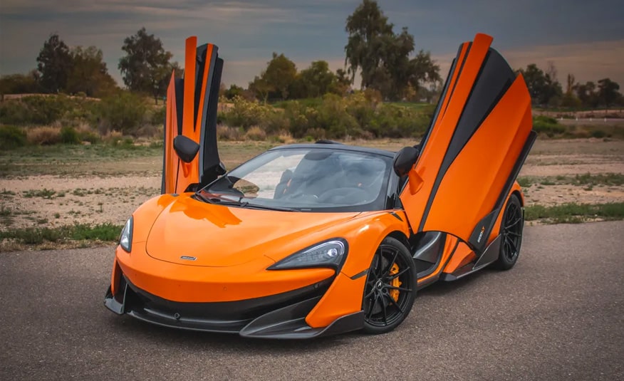 McLaren 600LT Spider — Orange