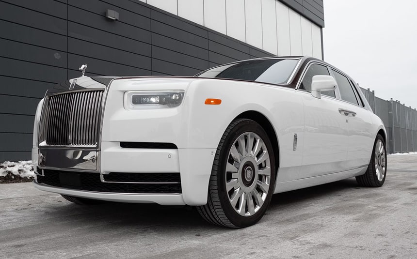 Rolls-Royce Phantom — White